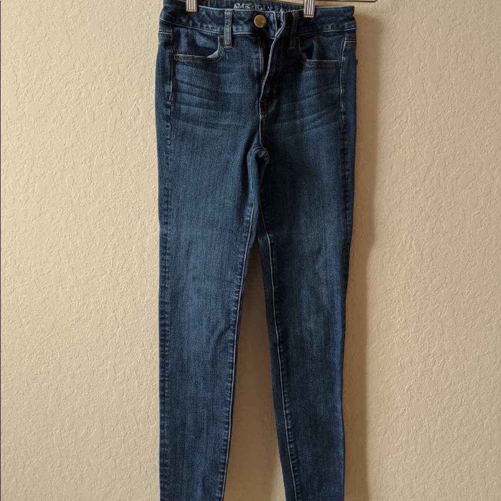 360 super stretch American eagle jeans
